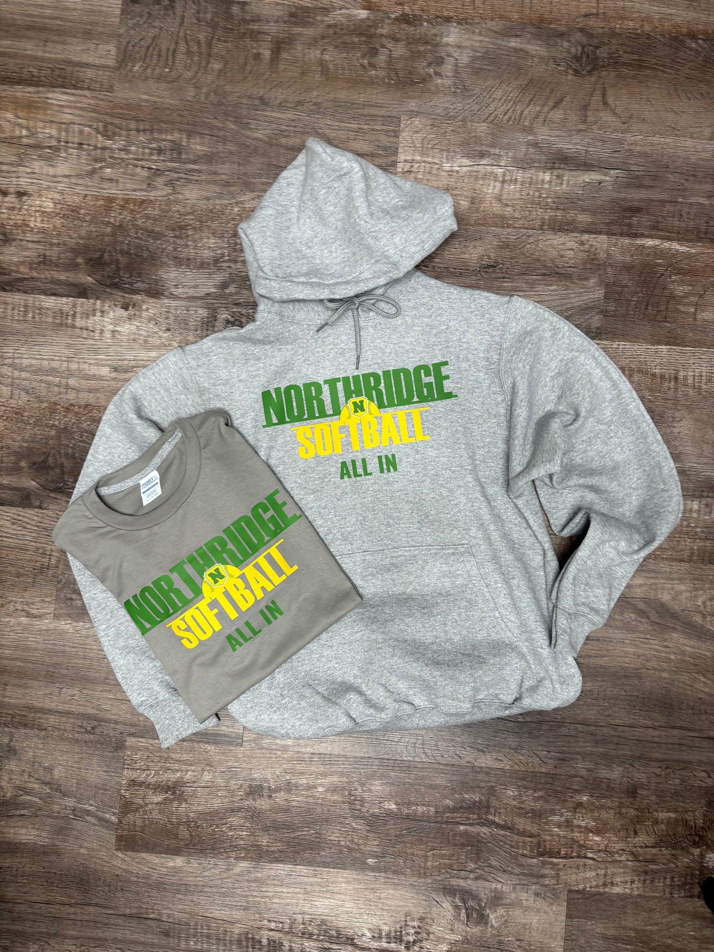 Northridge Raiders Softball All In Unisex Tee