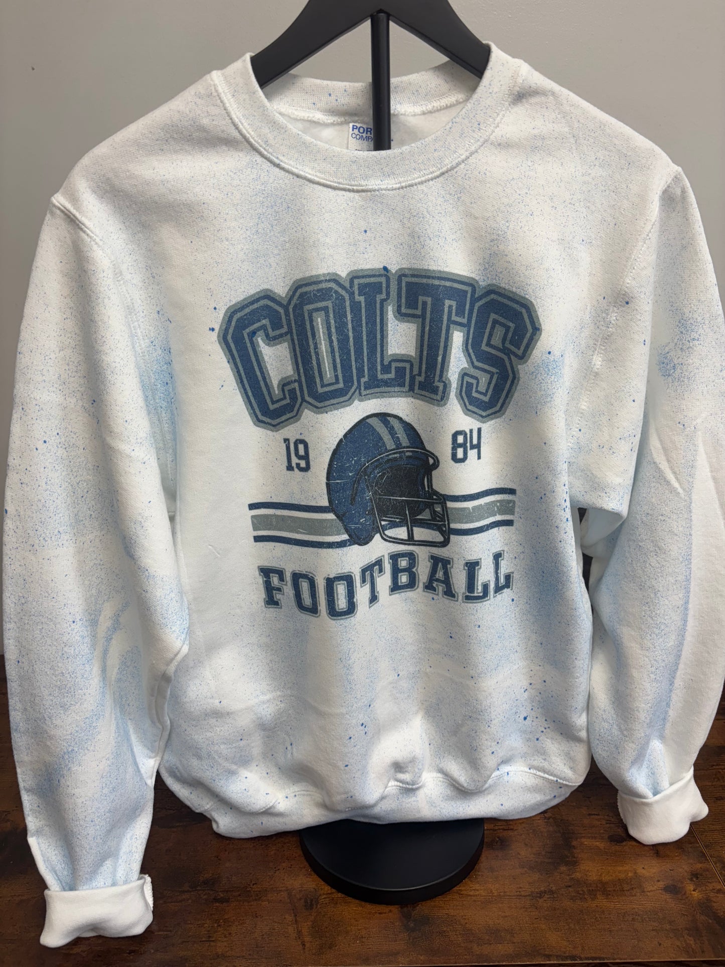 Vintage Football Hand Dyed Sweatshirts