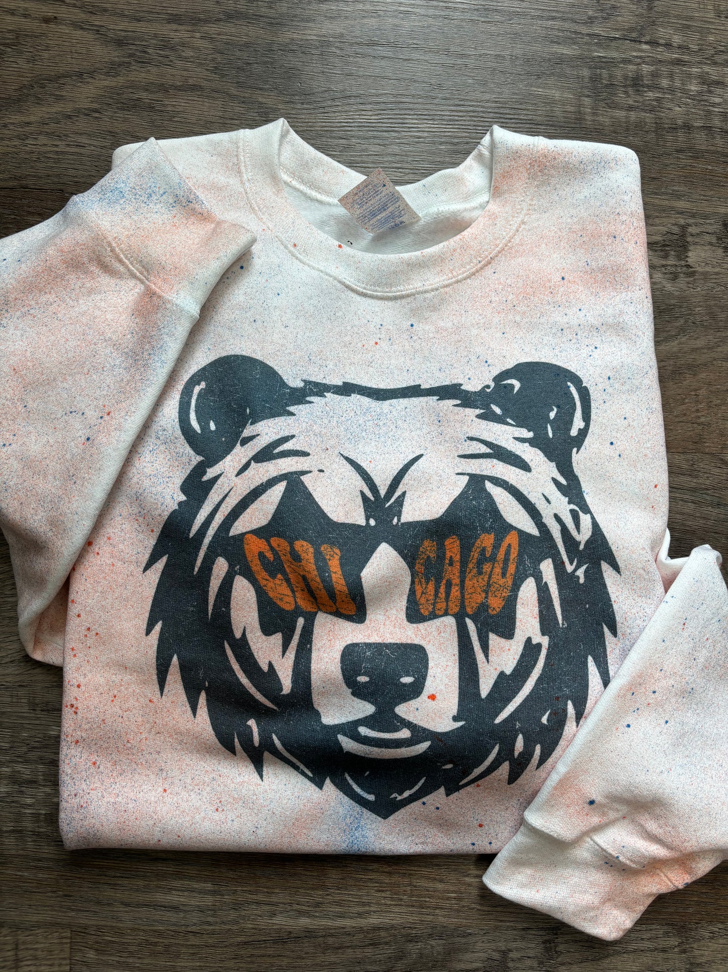 Vintage Football Hand Dyed Sweatshirts