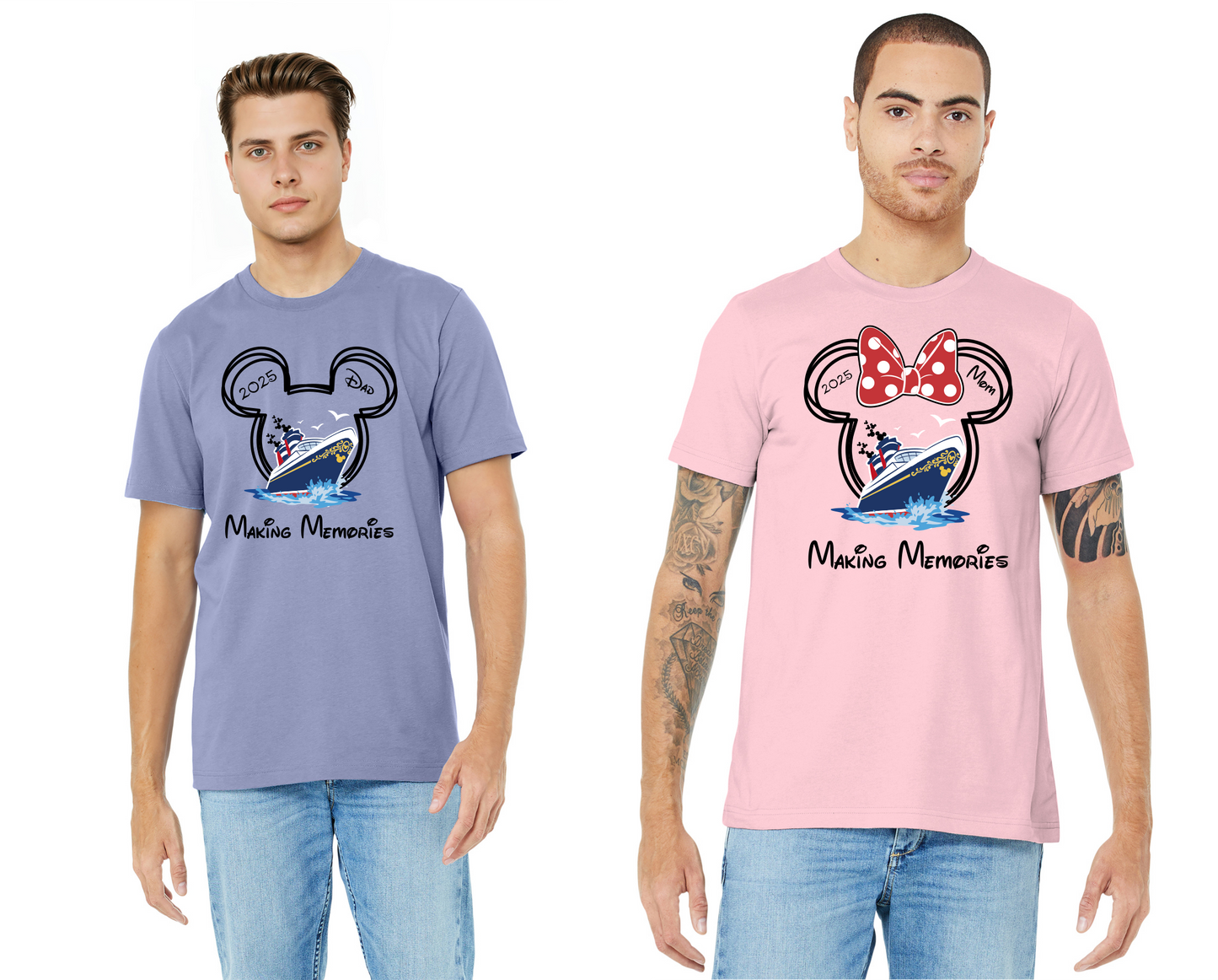 Disne(Y) Cruise Shirts - Customized