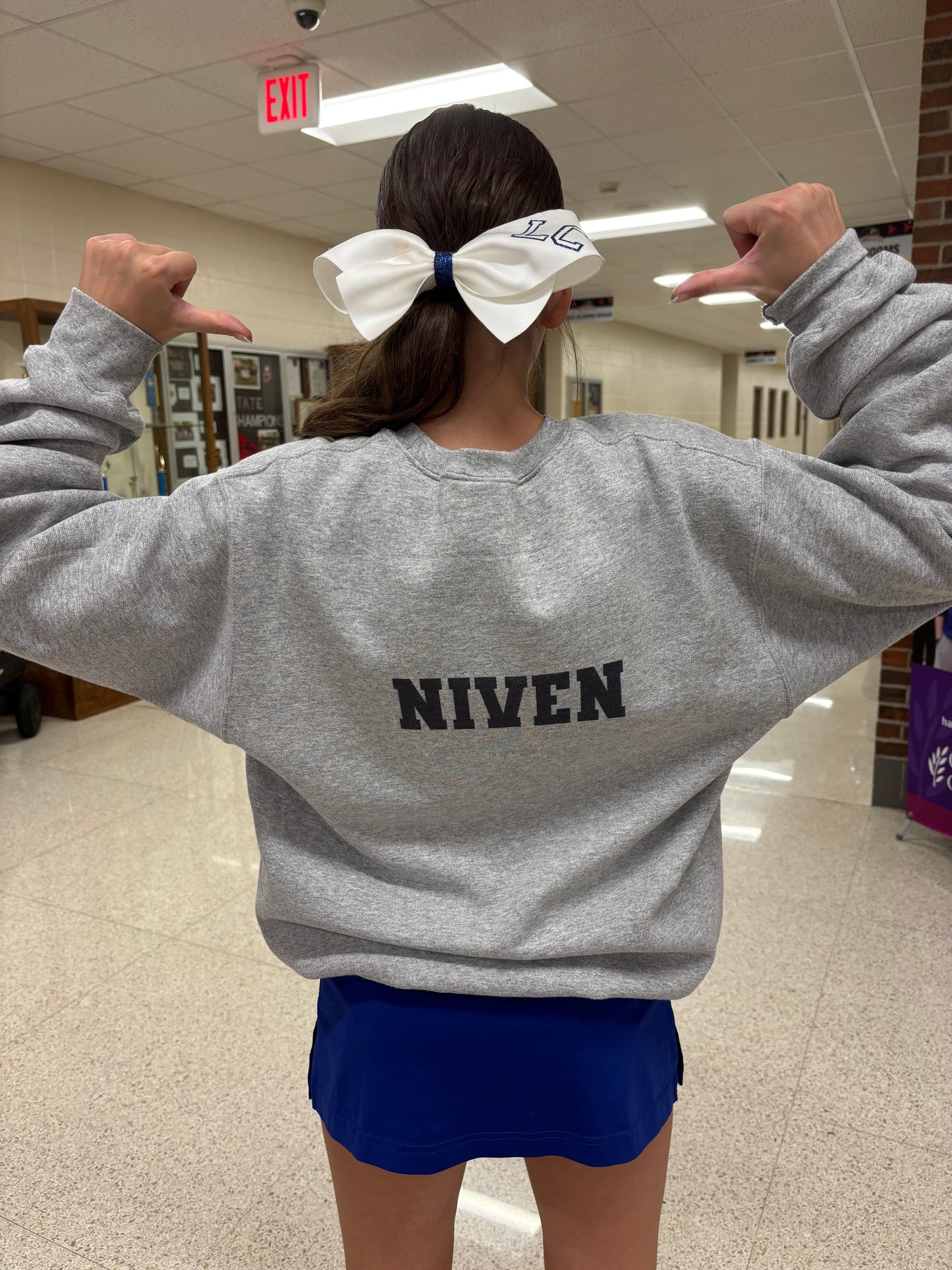 Cheer Bow Crewnecks (CUSTOM TEAM)