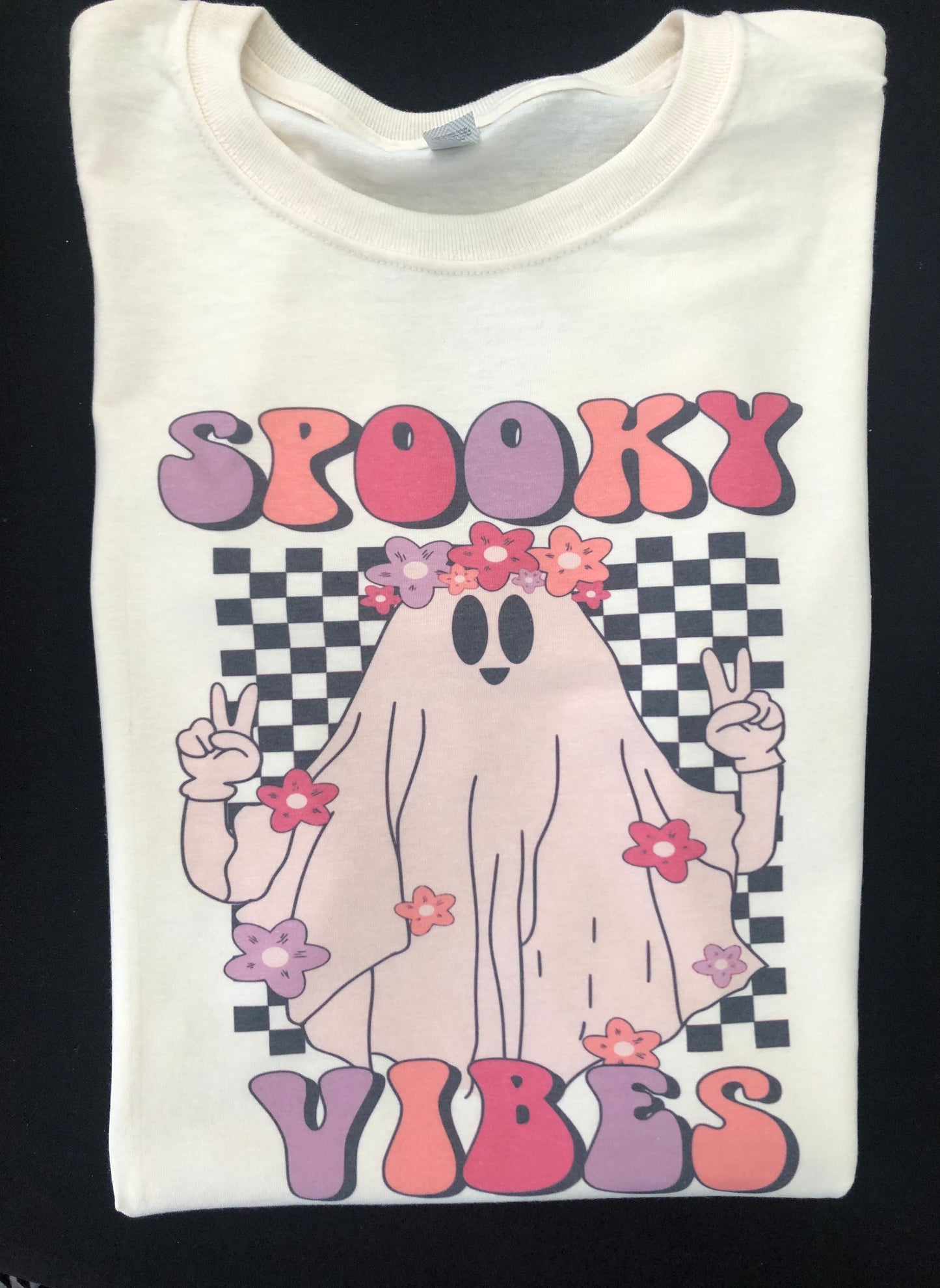 Spooky Vibes Retro Graphic Tee