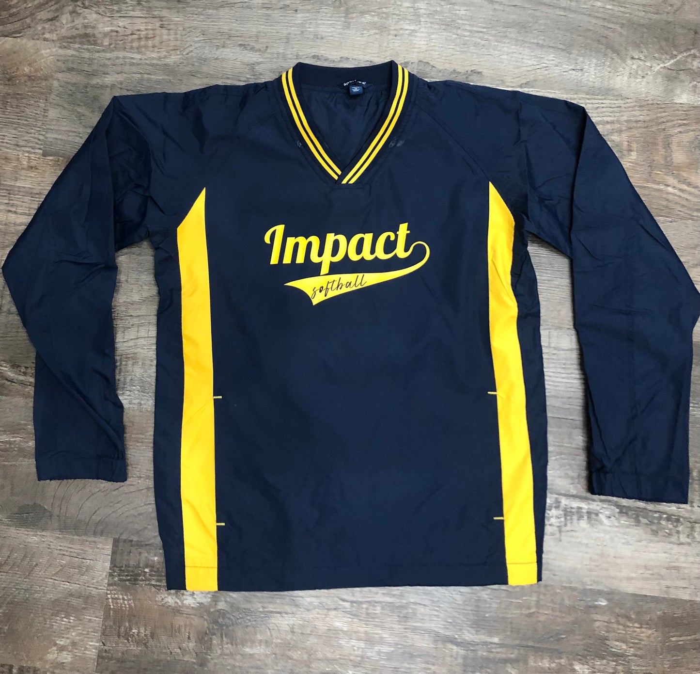 Impact Softball V-Neck Raglan Wind Jacket