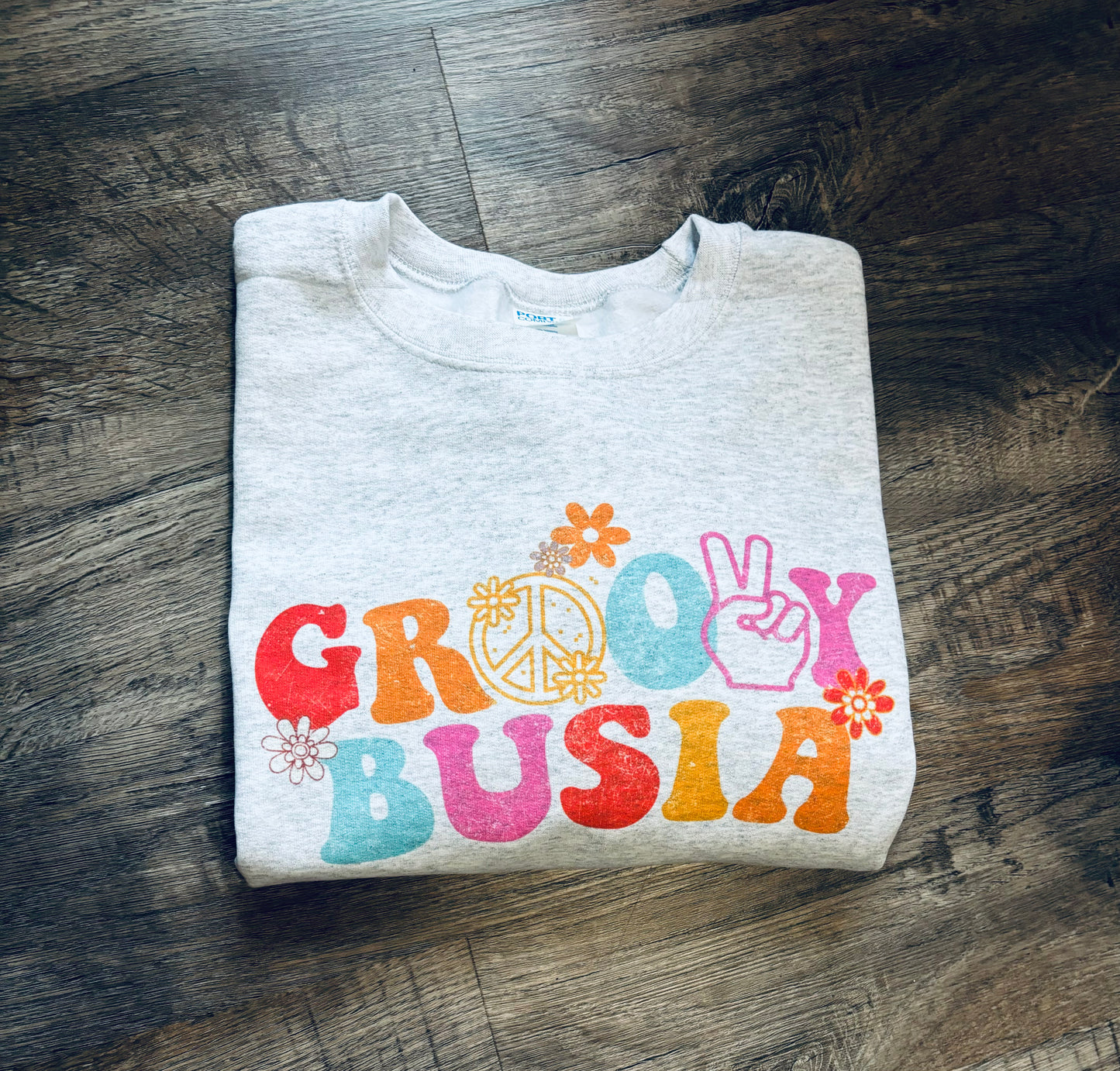 Groovy Mama Crewneck Sweatshirt -Customized