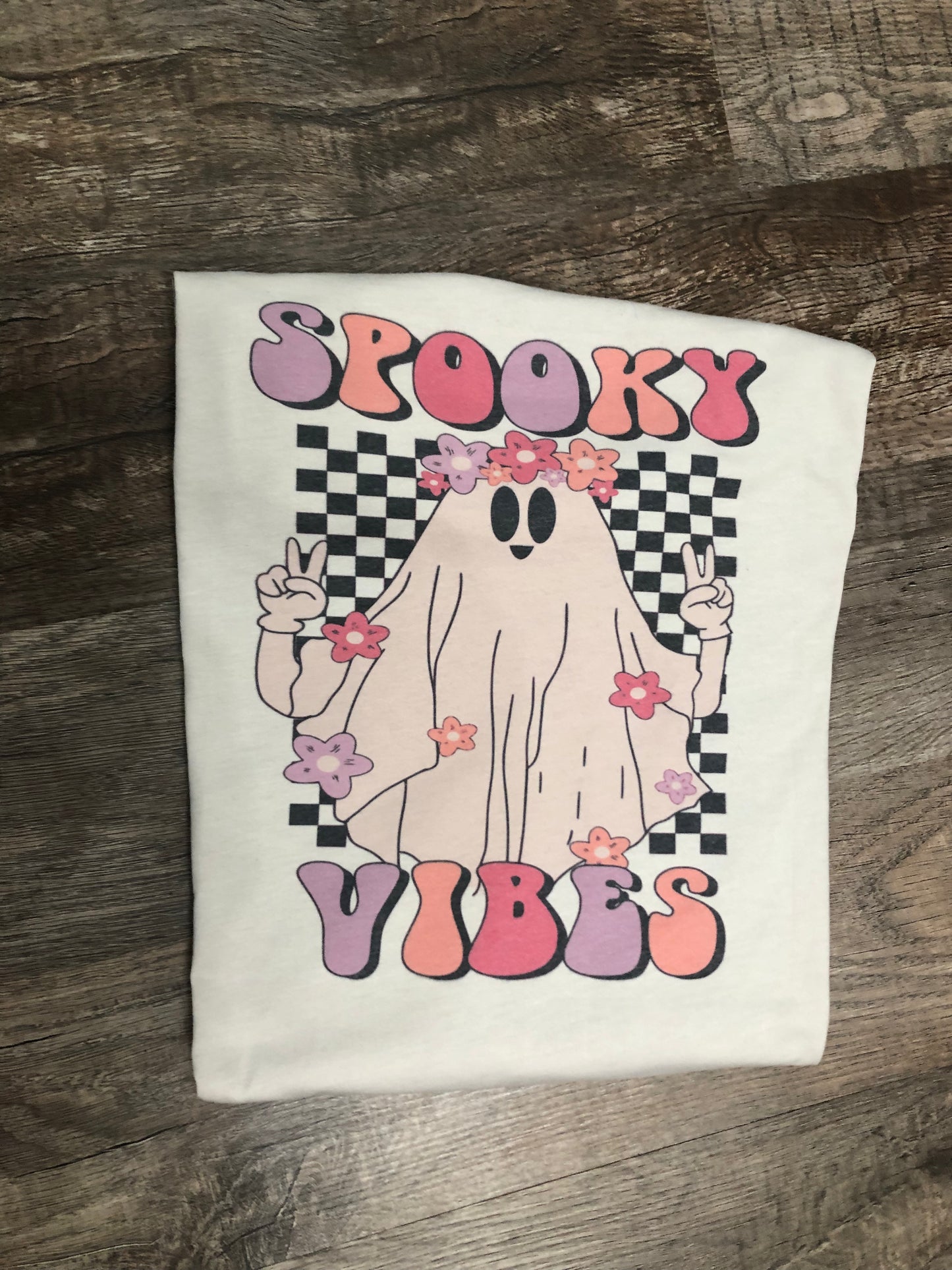 Spooky Vibes Retro Graphic Tee