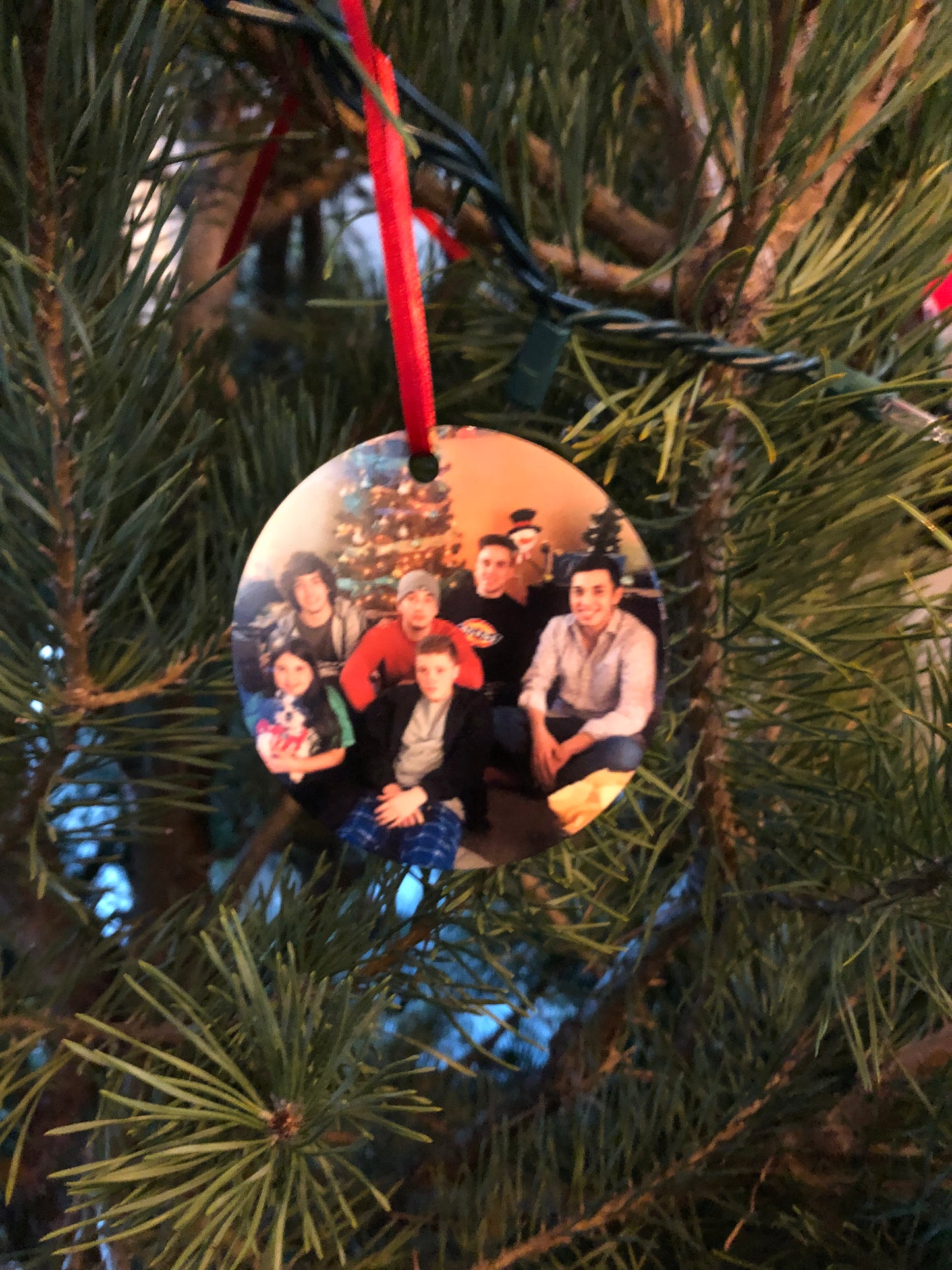 Photo Ornaments - Custom Holiday Ornament - Personalized Christmas Gift
