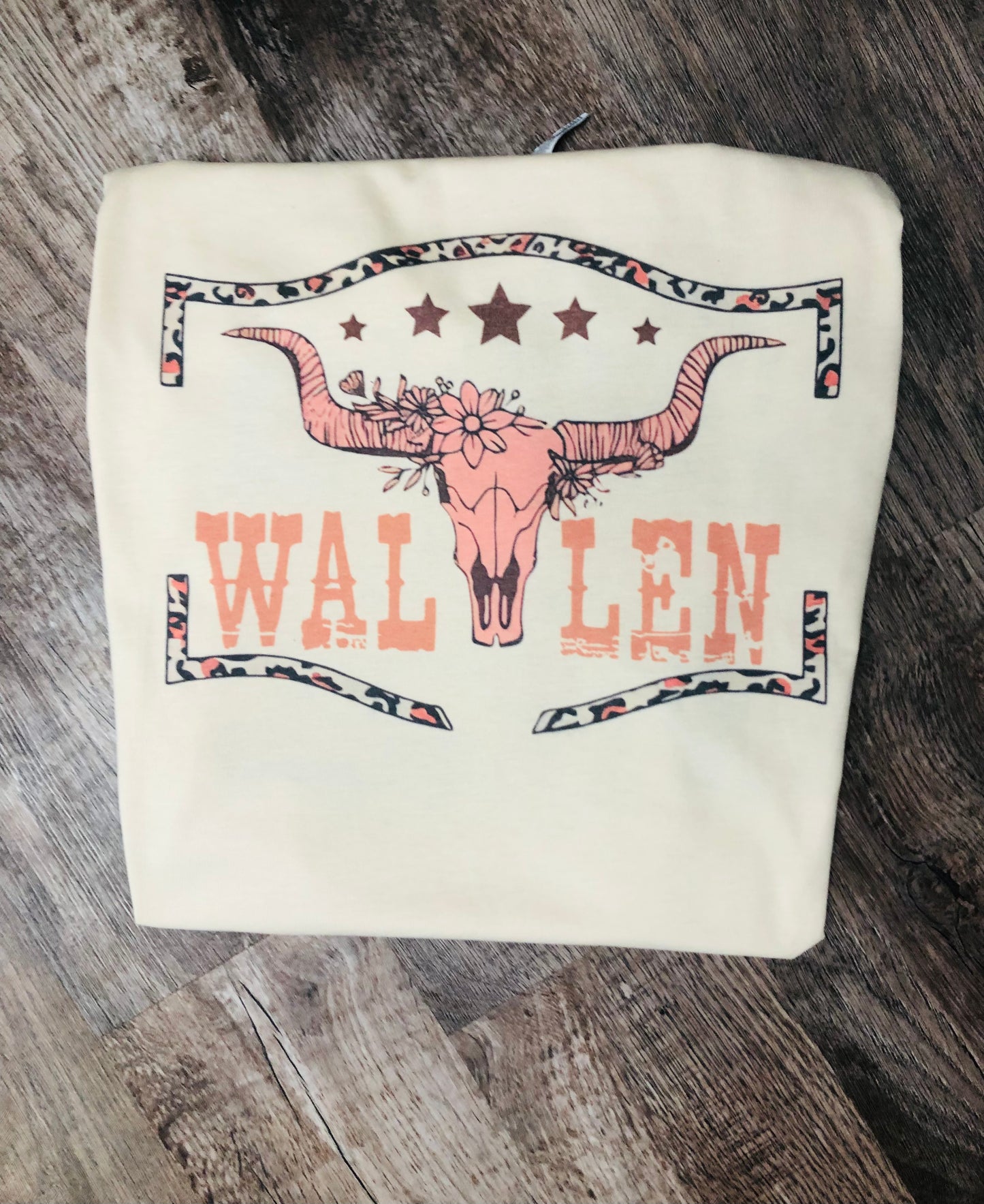 Wallen Bull Skull Concert Tee