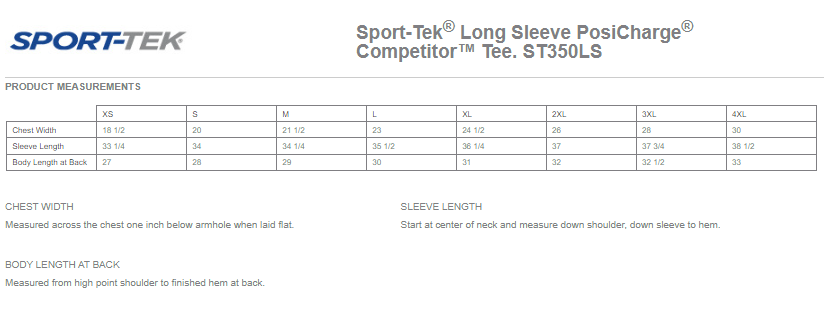 Moisture Wicking Long Sleeve Tee Customized