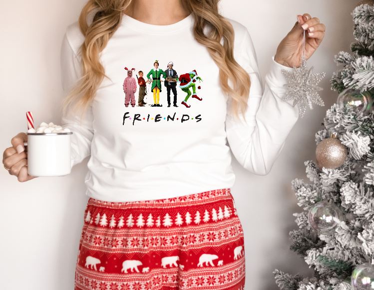 Friends Favorite Christmas Movies Shirt