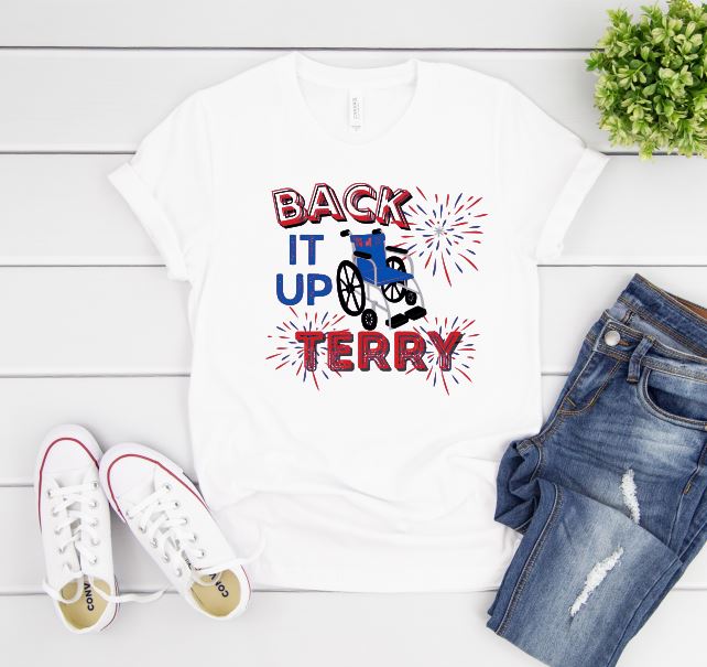 Back it up Terry Bleached Tee
