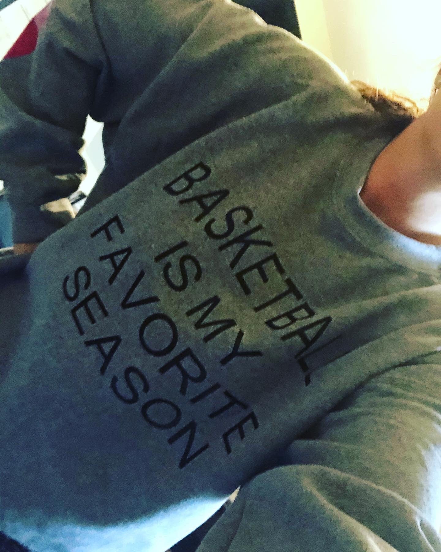 Basketball is my favorite Season Sweatshirt - Liv's Boutique