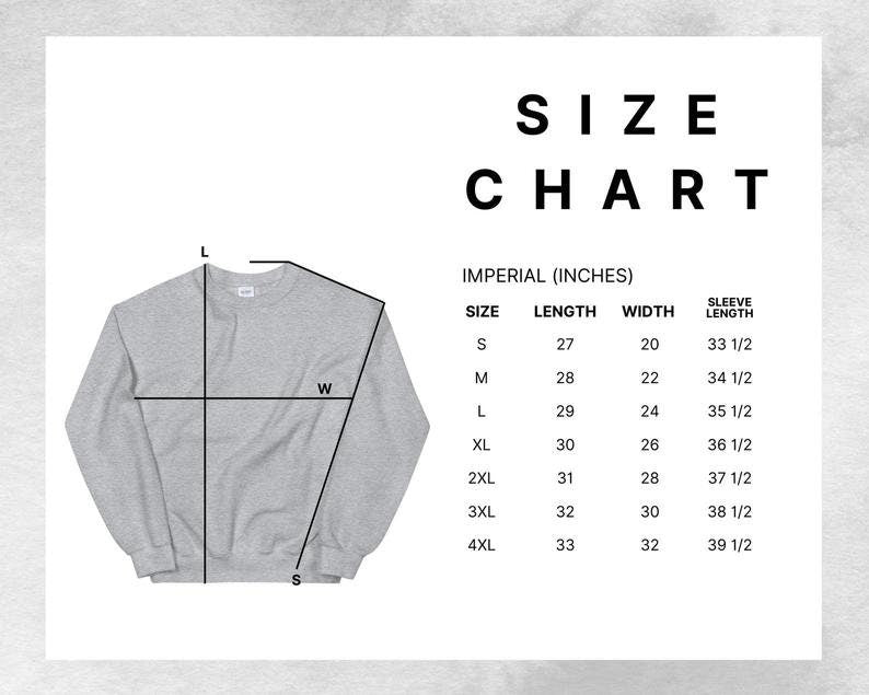 livs boutique size chart