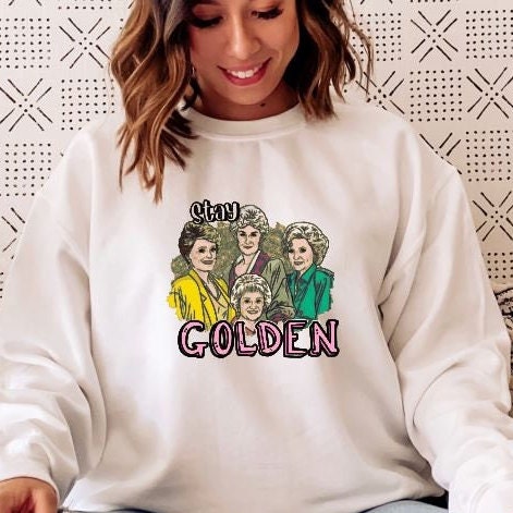 Stay Golden Bleach Shirt - Liv's Boutique