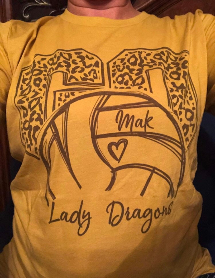 Volleyball Shirt ~ Custom Team/Player Name and Number - Liv's Boutique