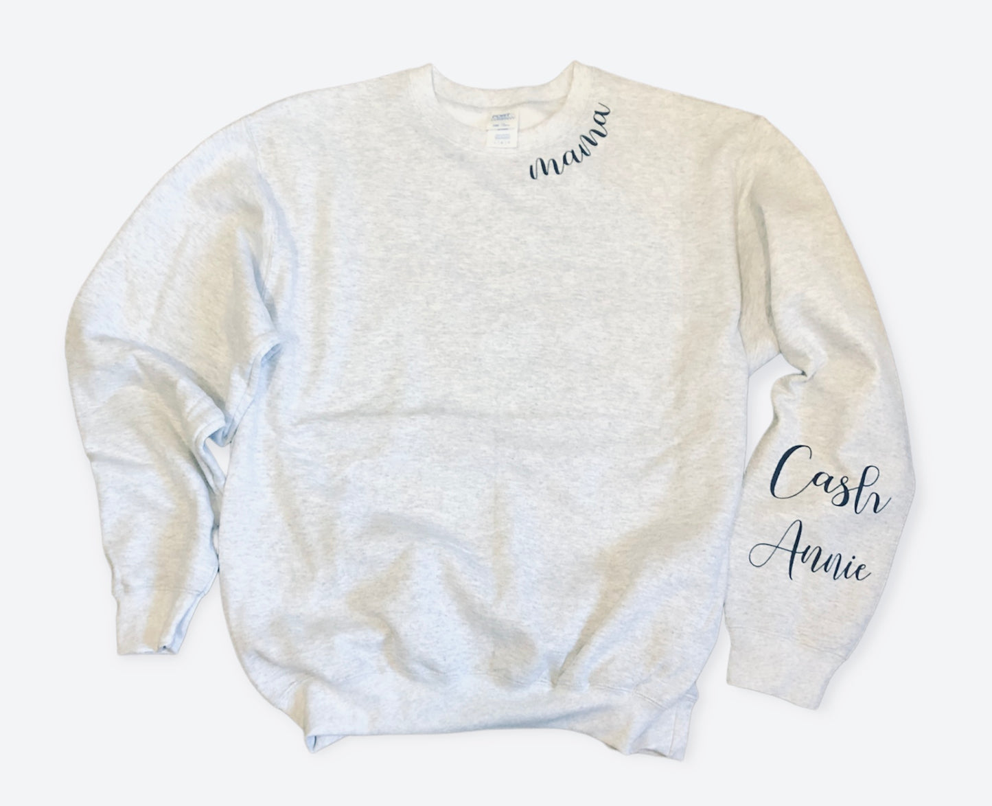 Mama Neckline With Kid Names