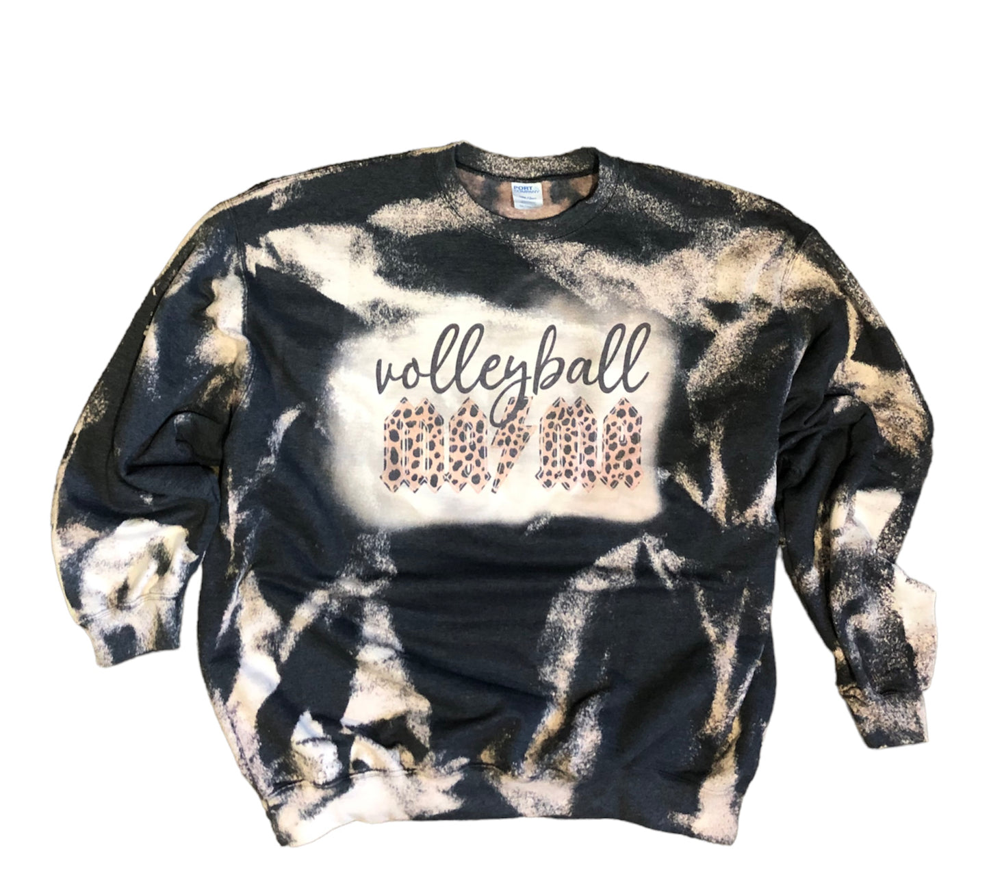 Volleyball Mama Sweatshirt Bleached