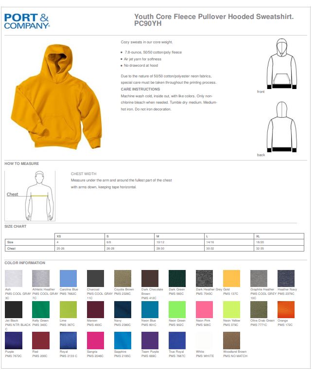 Custom Youth Ash Grey Hoodies ~ Your Design Here ~ Kids Sweatshirts - Liv's Boutique