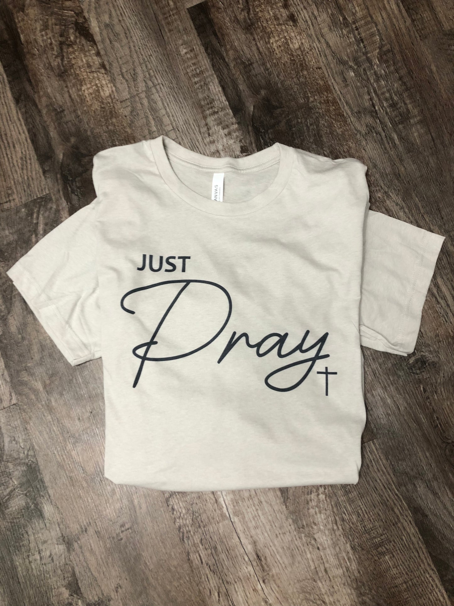 Just Pray Cross Tee