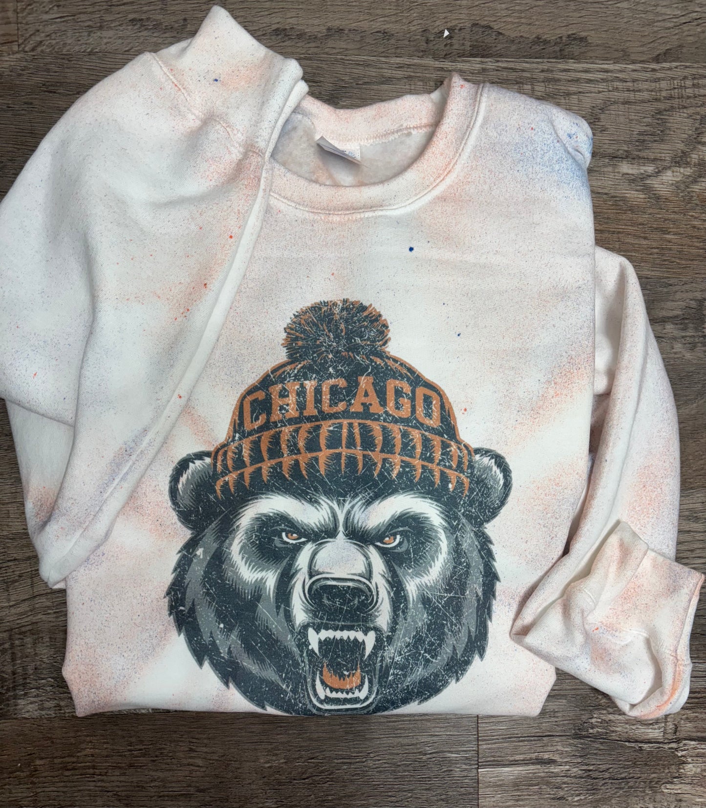 Vintage Football Hand Dyed Sweatshirts