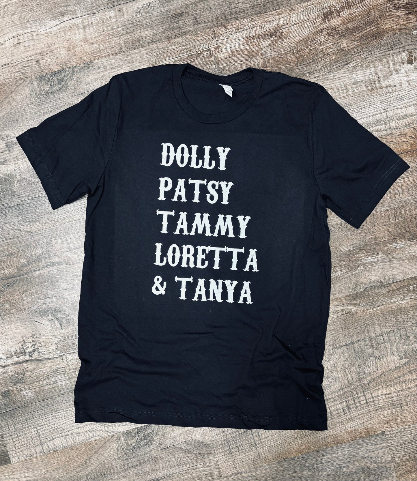 Dolly Patsy Tammy Loretta & Tanya ~ The OG Country Singers Unisex Tee
