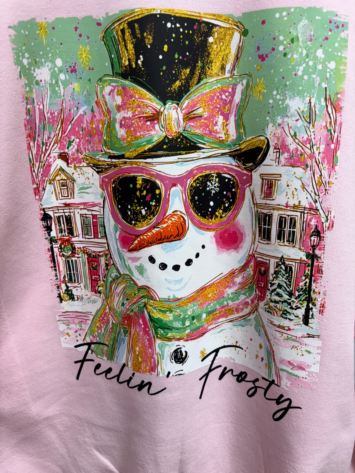Feelin' Frosty Christmas Sweatshirt