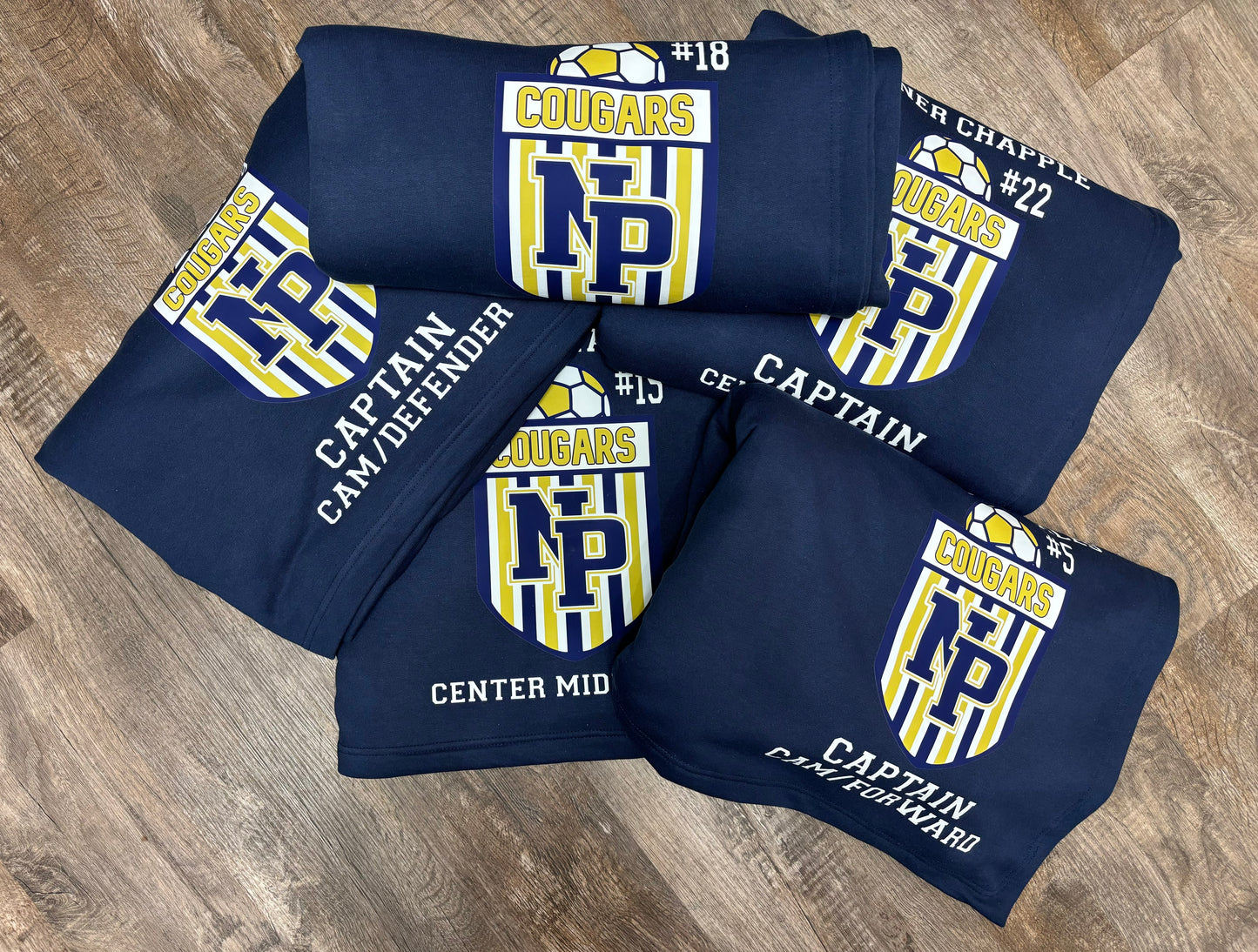 Custom Team Blankets ~ Personalized Sports Team Gift