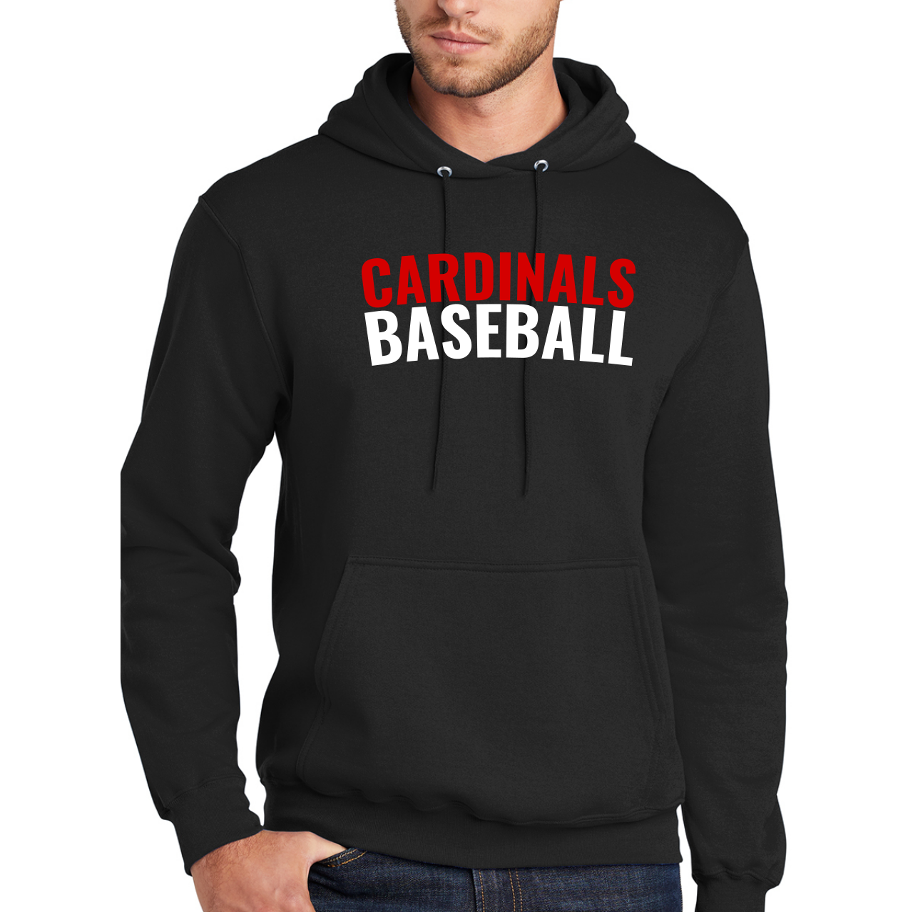 cardinals baseball hoodie black