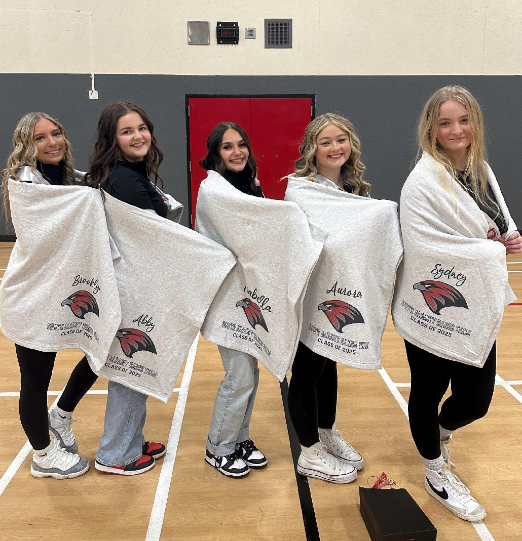 Custom Team Blankets ~ Personalized Sports Team Gift