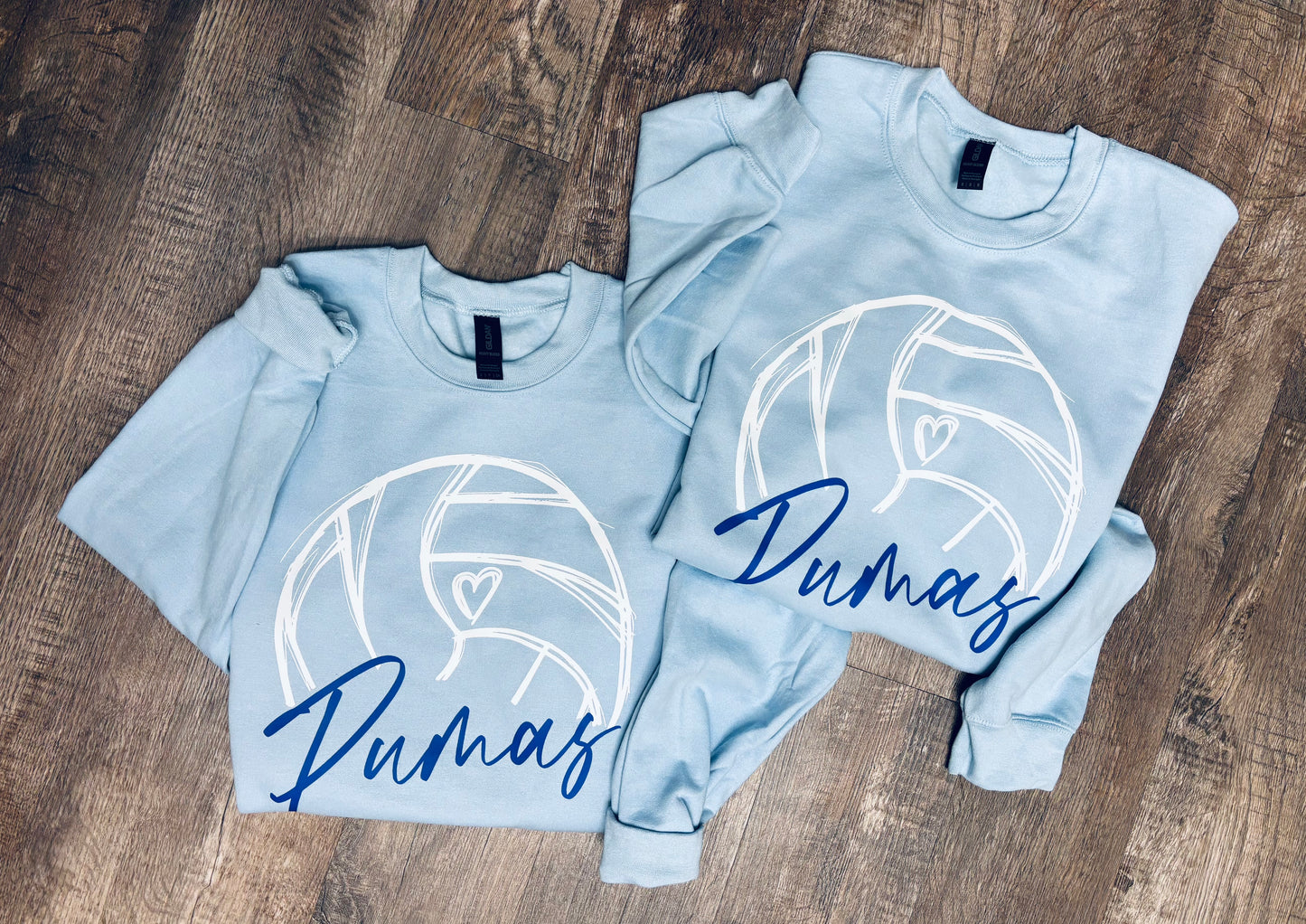 Personalized Team Name Volleyball Crewneck