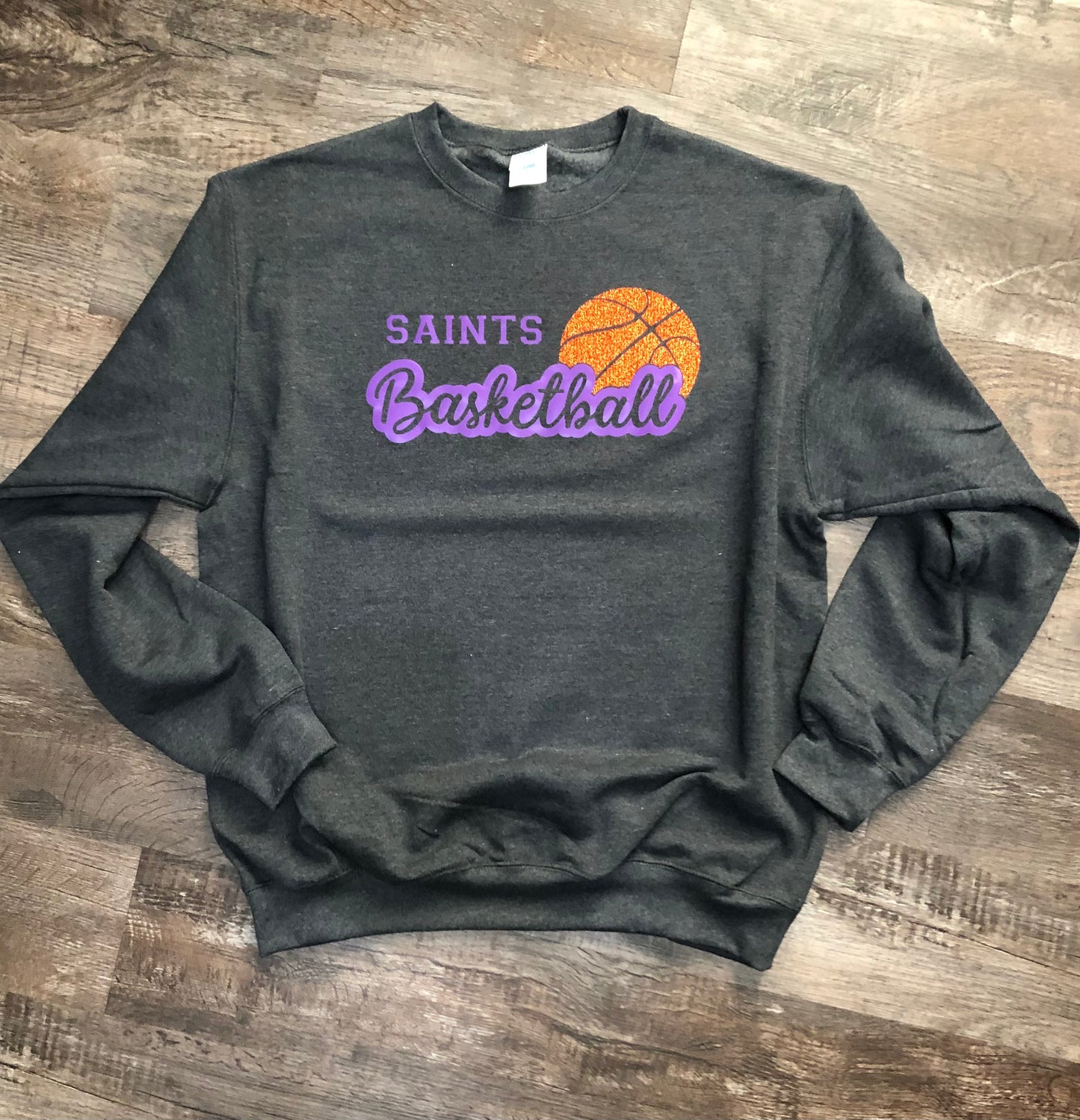 Glitter Basketball Spirit Wear Customized