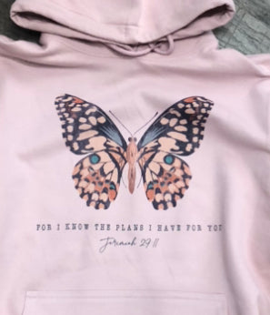 For I know the Plans I have for you Butterfly: Jeremiah 29:11