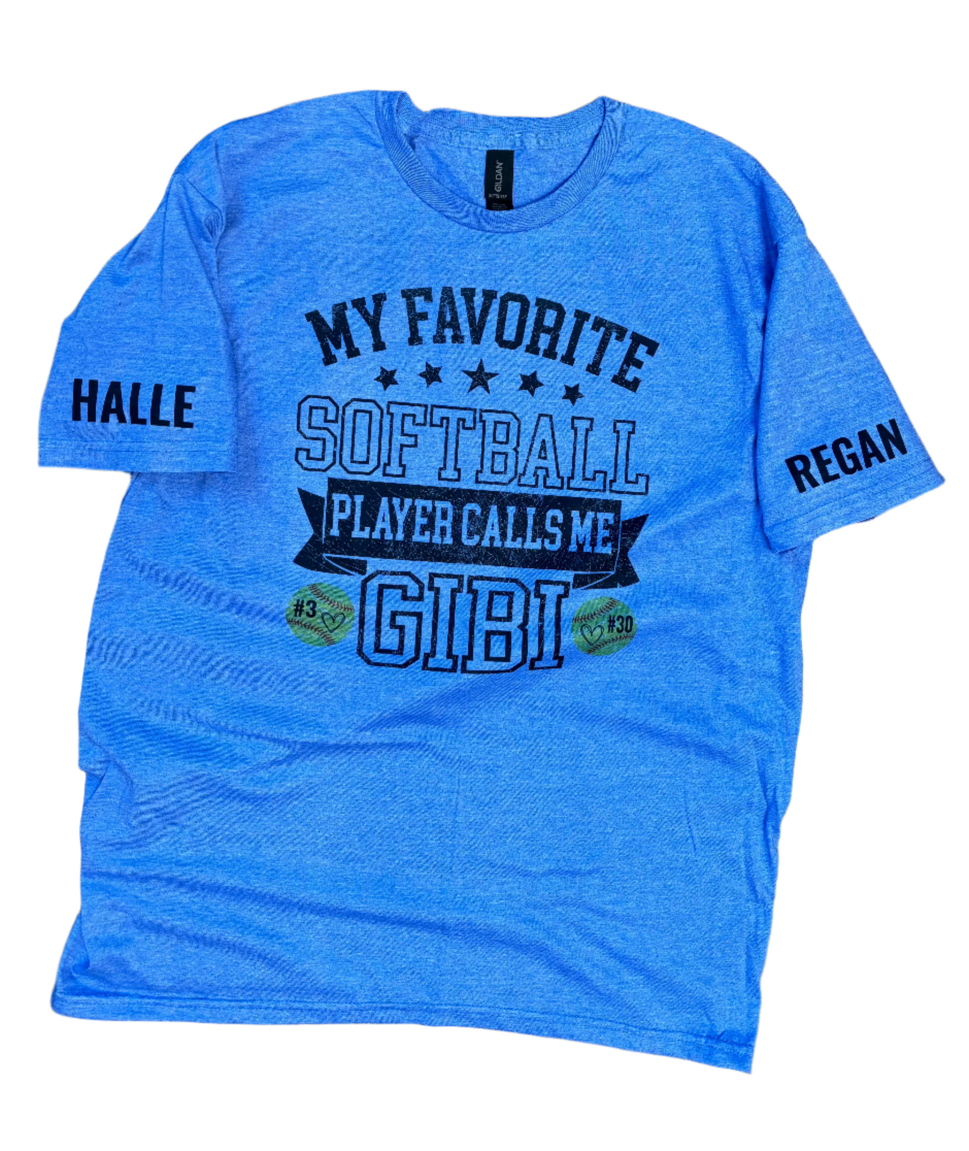 custom softball family shirt