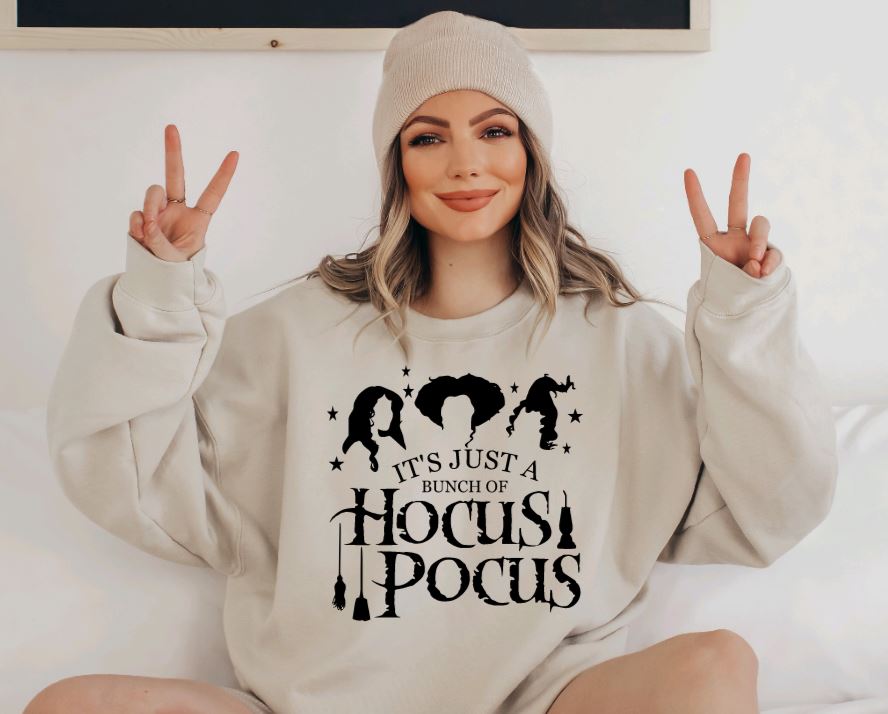It's Just a Bunch of Hocus Pocus Sweatshirt - Liv's Boutique