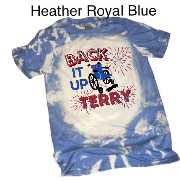 Back it up Terry Bleached Tee