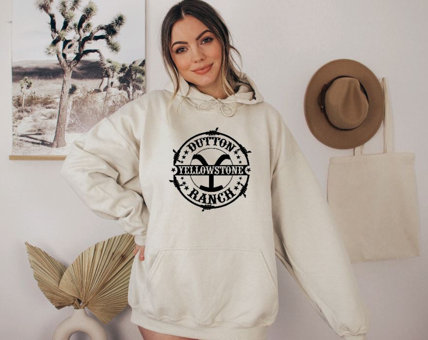 Dutton Ranch Yellowstone Unisex Hoodie - Liv's Boutique