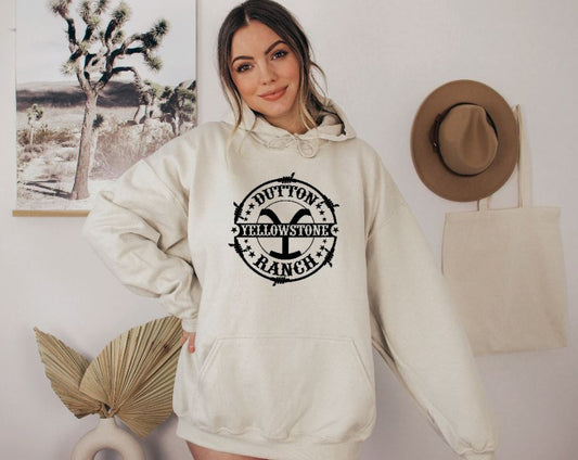 Dutton Ranch Yellowstone Unisex Hoodie - Liv's Boutique