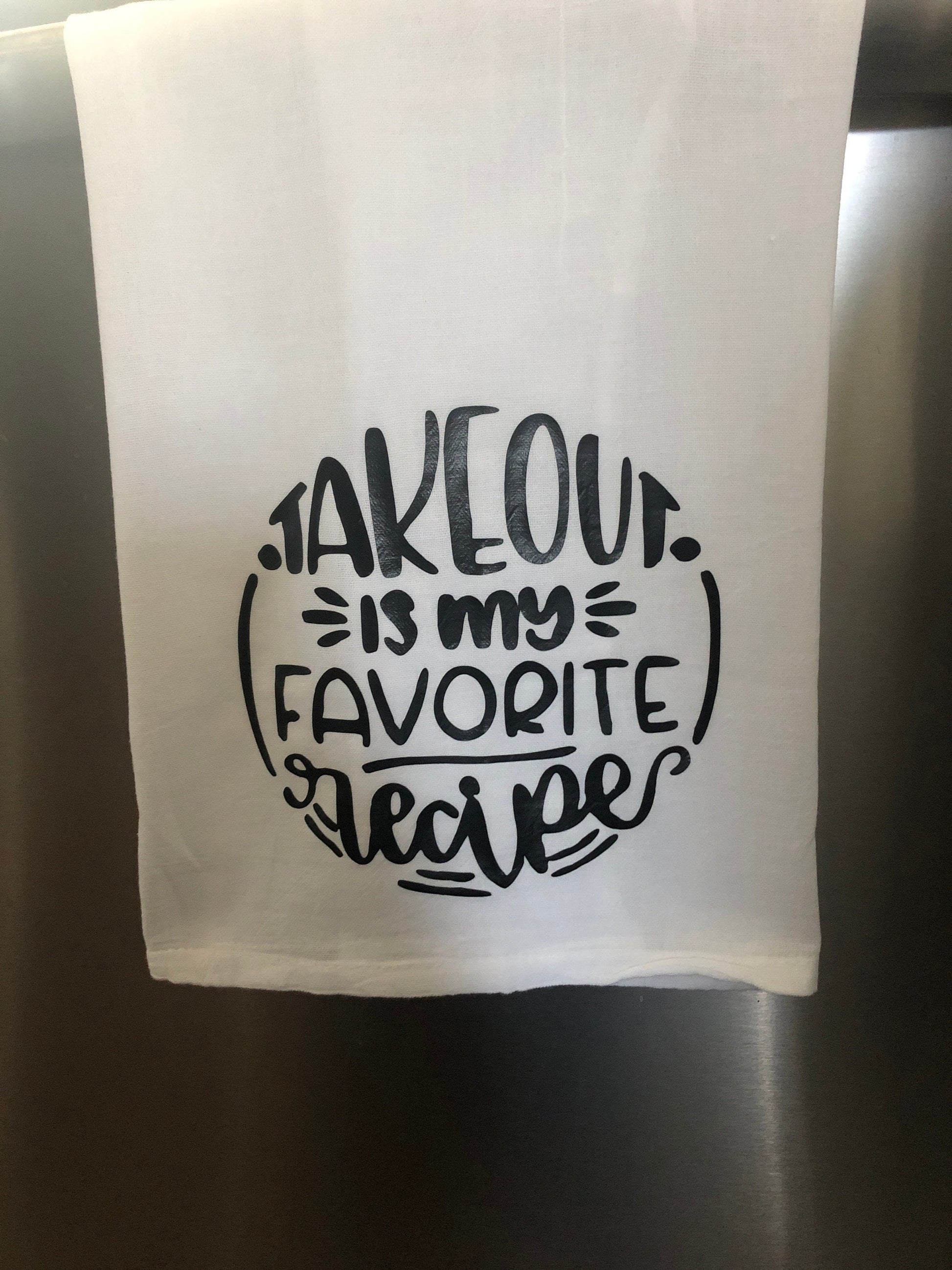 Funny Kitchen Tea Towels - Alexa, Do The Dishes - Humorous Flour