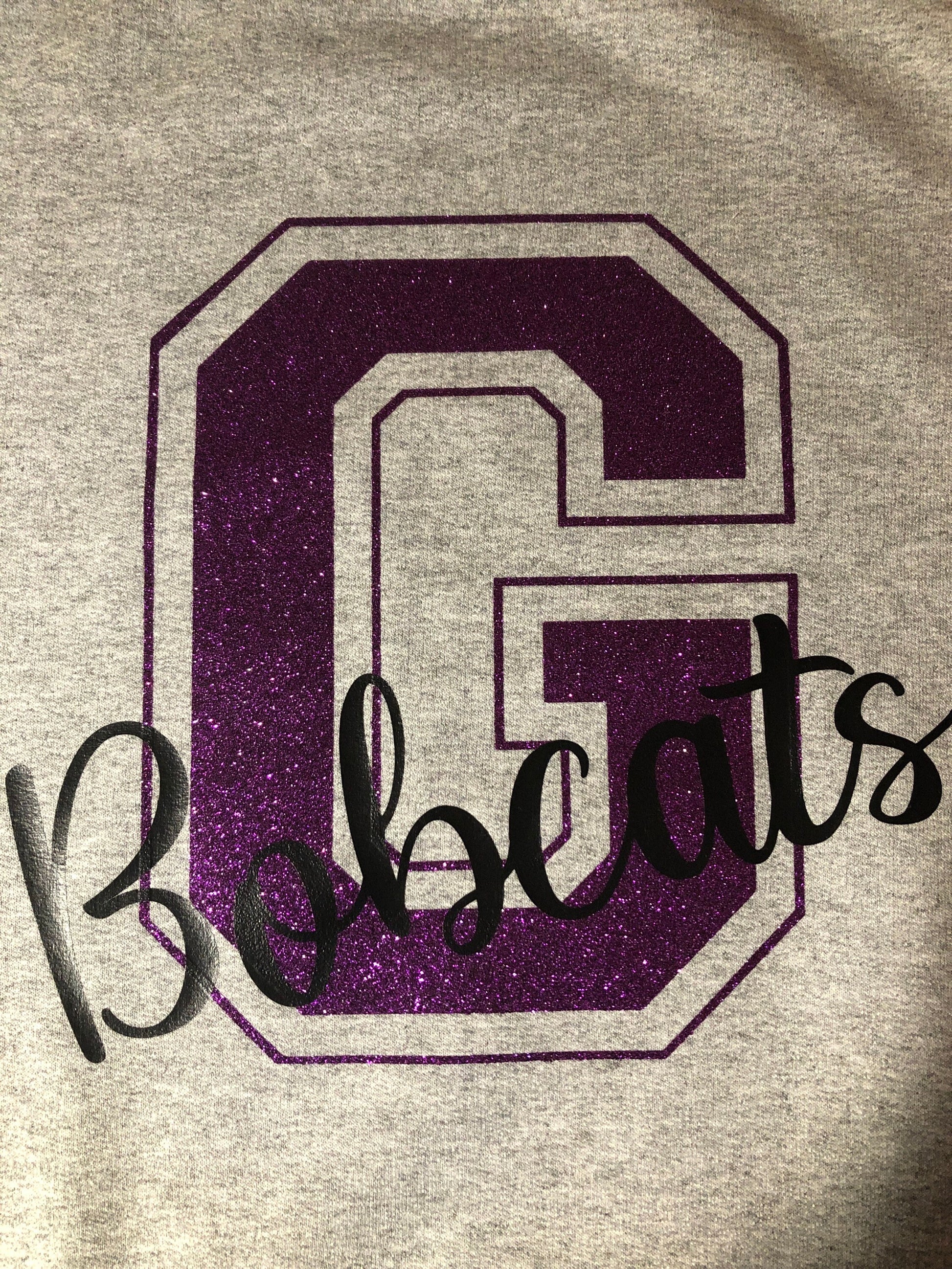 High School Spirit Glitter Tees - Liv's Boutique