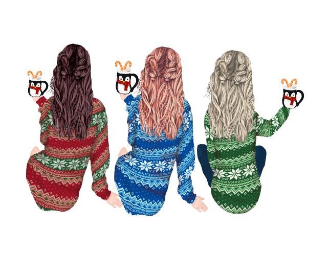 Best Friends Personalized Ornament - Liv's Boutique