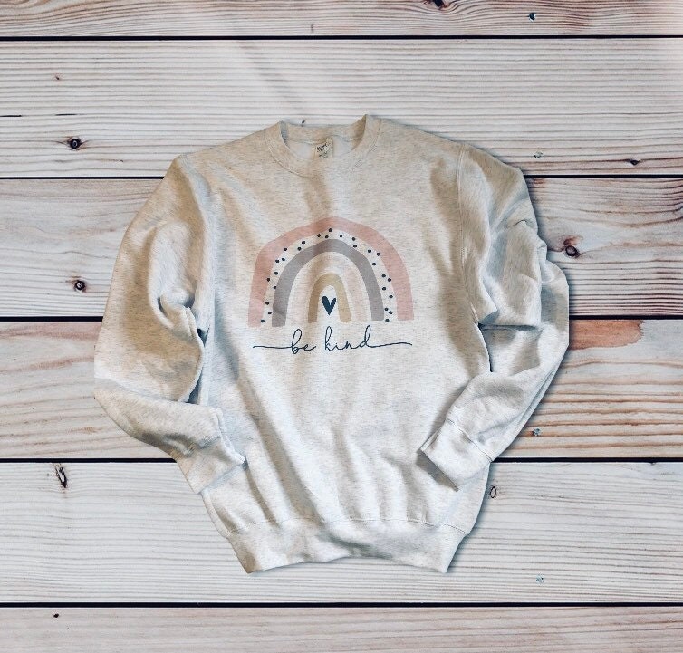 Be kind Rainbow Sweatshirt