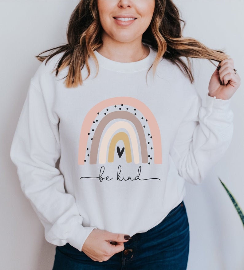 Be kind Rainbow Sweatshirt