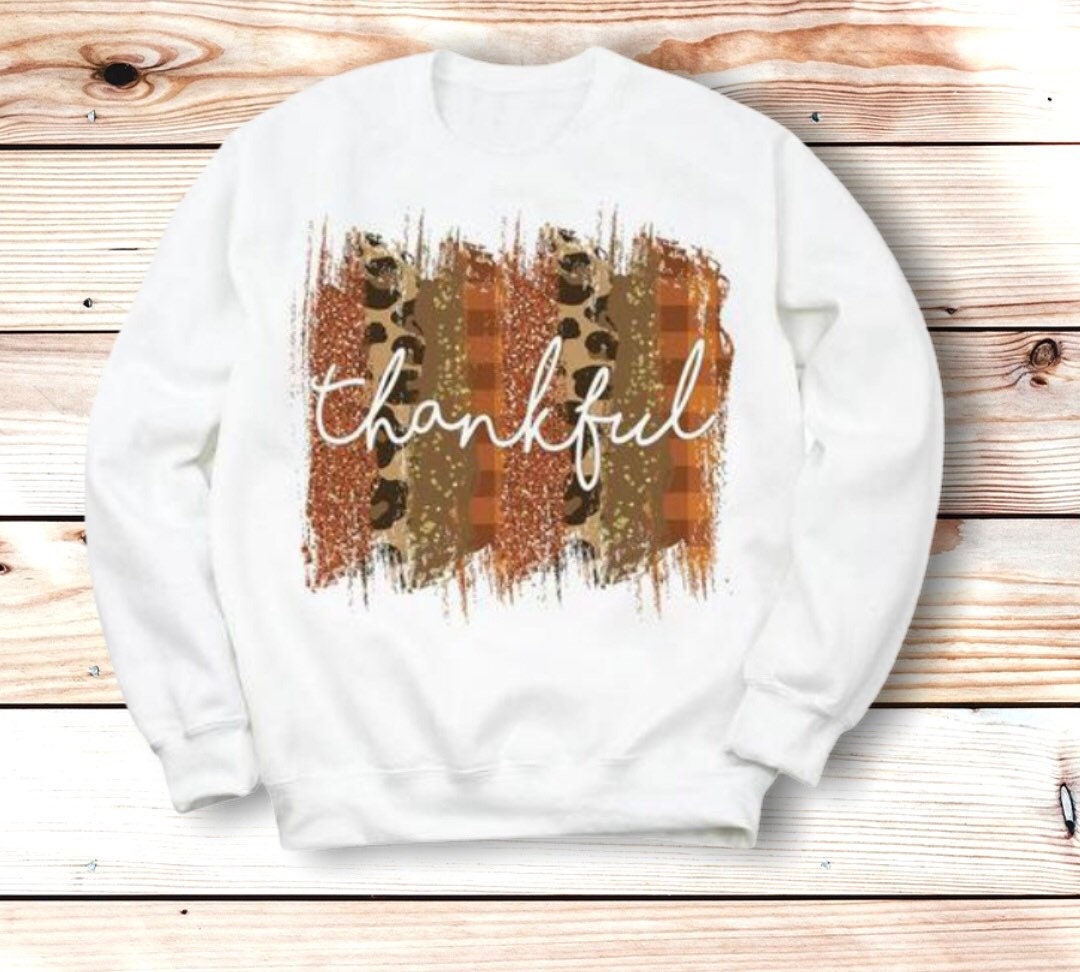 Thankful Thanksgiving Sweatshirt
