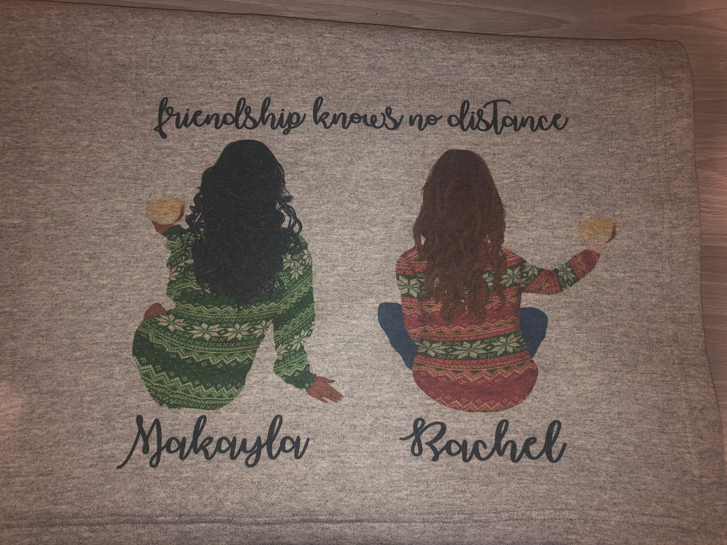 Blankets ~ Custom Best Friend Gift - Liv's Boutique