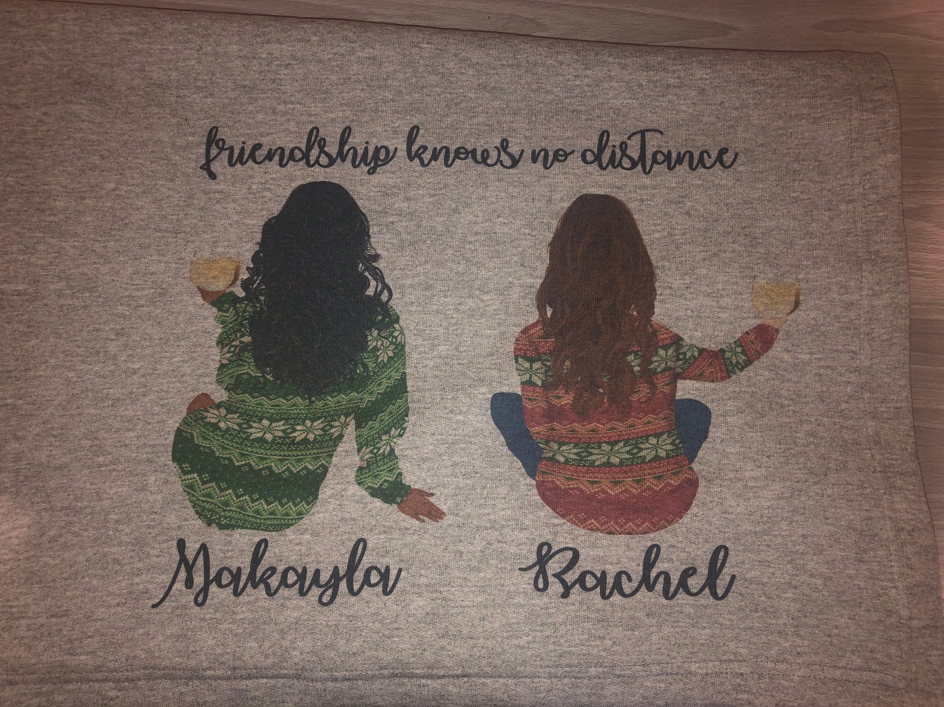 Blankets ~ Custom Best Friend Gift - Liv's Boutique