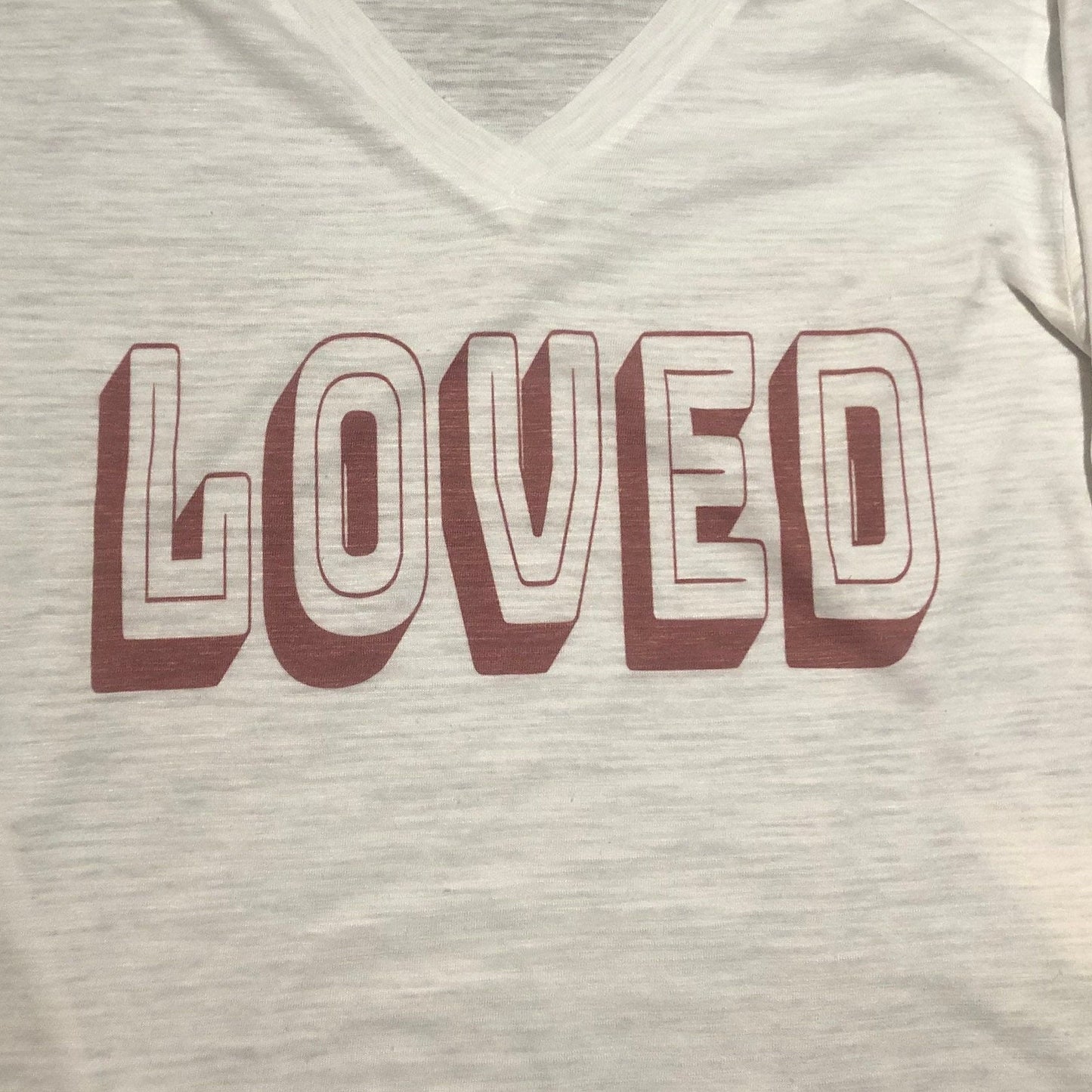 Loved Valentine Shirt, Cute Valentine Love Shirt for Women, Valentines Day Love Shirt - Liv's Boutique