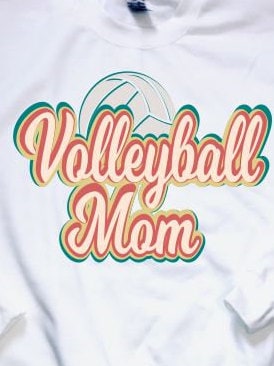 Volleyball Mom Sweatshirt, Retro Volleyball Shirt, Team Sports Shirt, Sports Mom Shirt, Proud Sports Mom Shirt, 70s Vintage Shirt, Team Gift