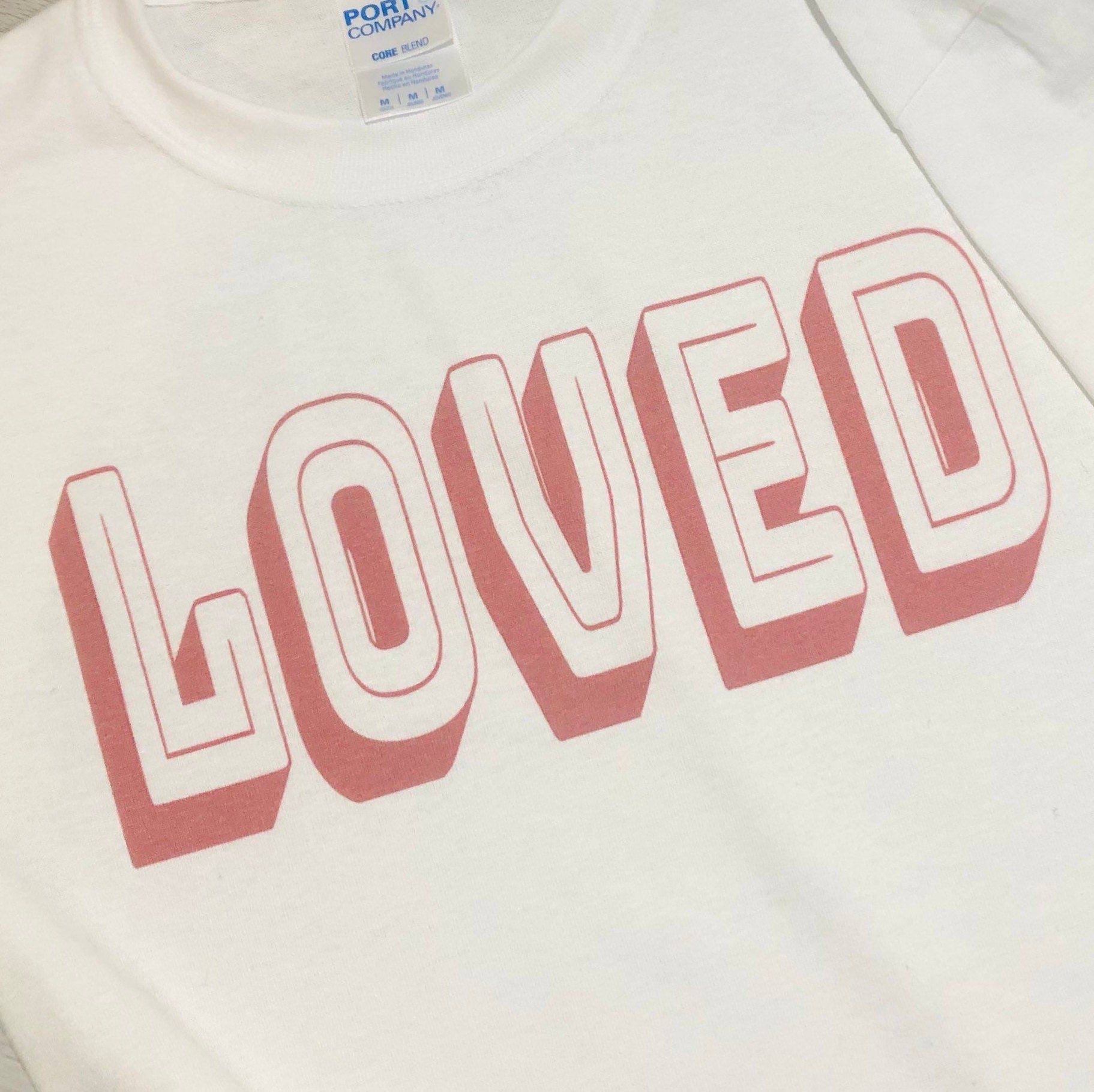 Loved Valentine Shirt, Cute Valentine Love Shirt for Women, Valentines Day Love Shirt - Liv's Boutique