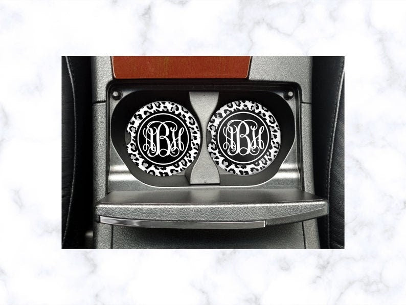 License Plates with Matching Car Coasters ~ Personalized - Liv's Boutique