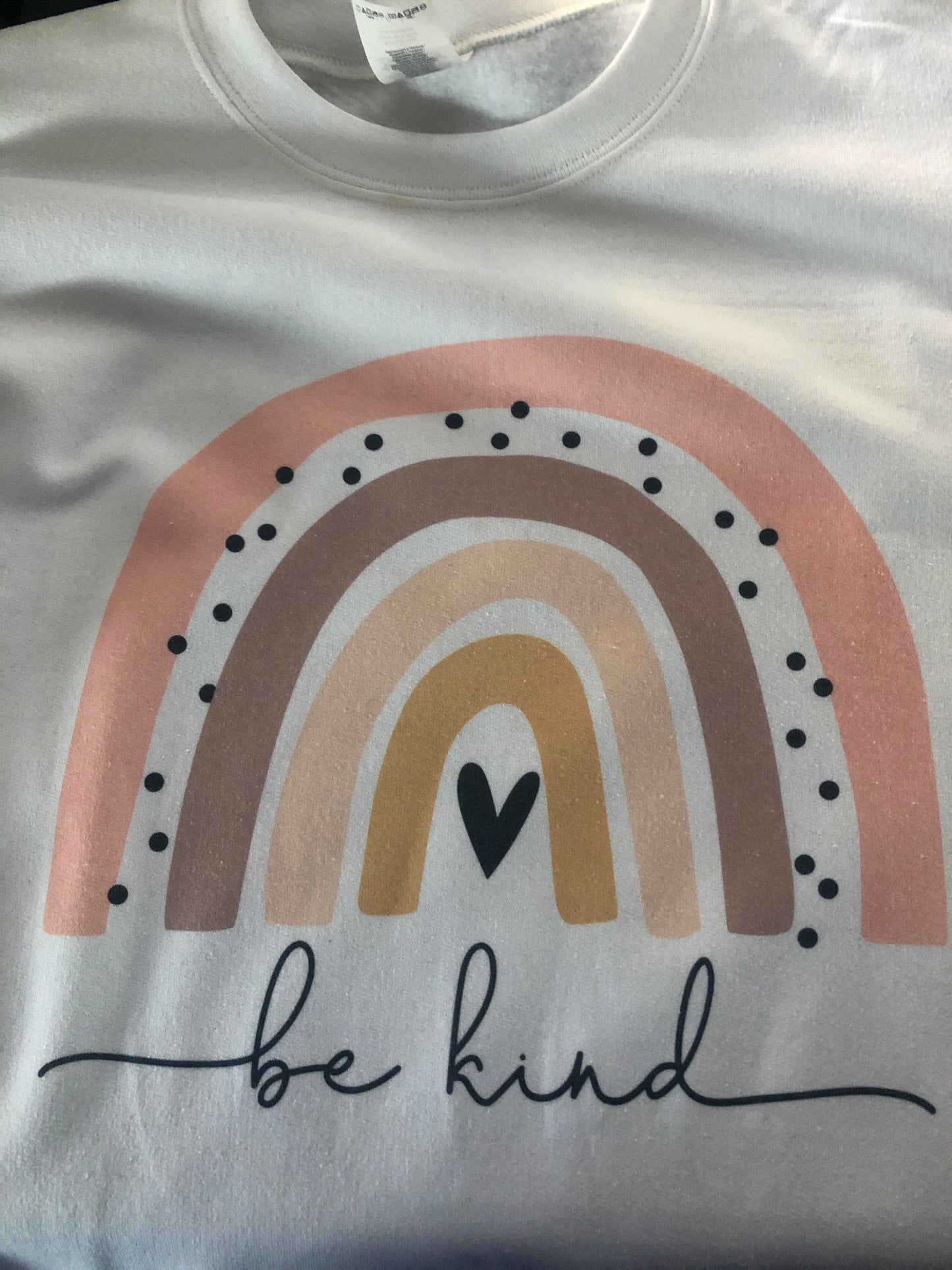 Be kind Rainbow Sweatshirt