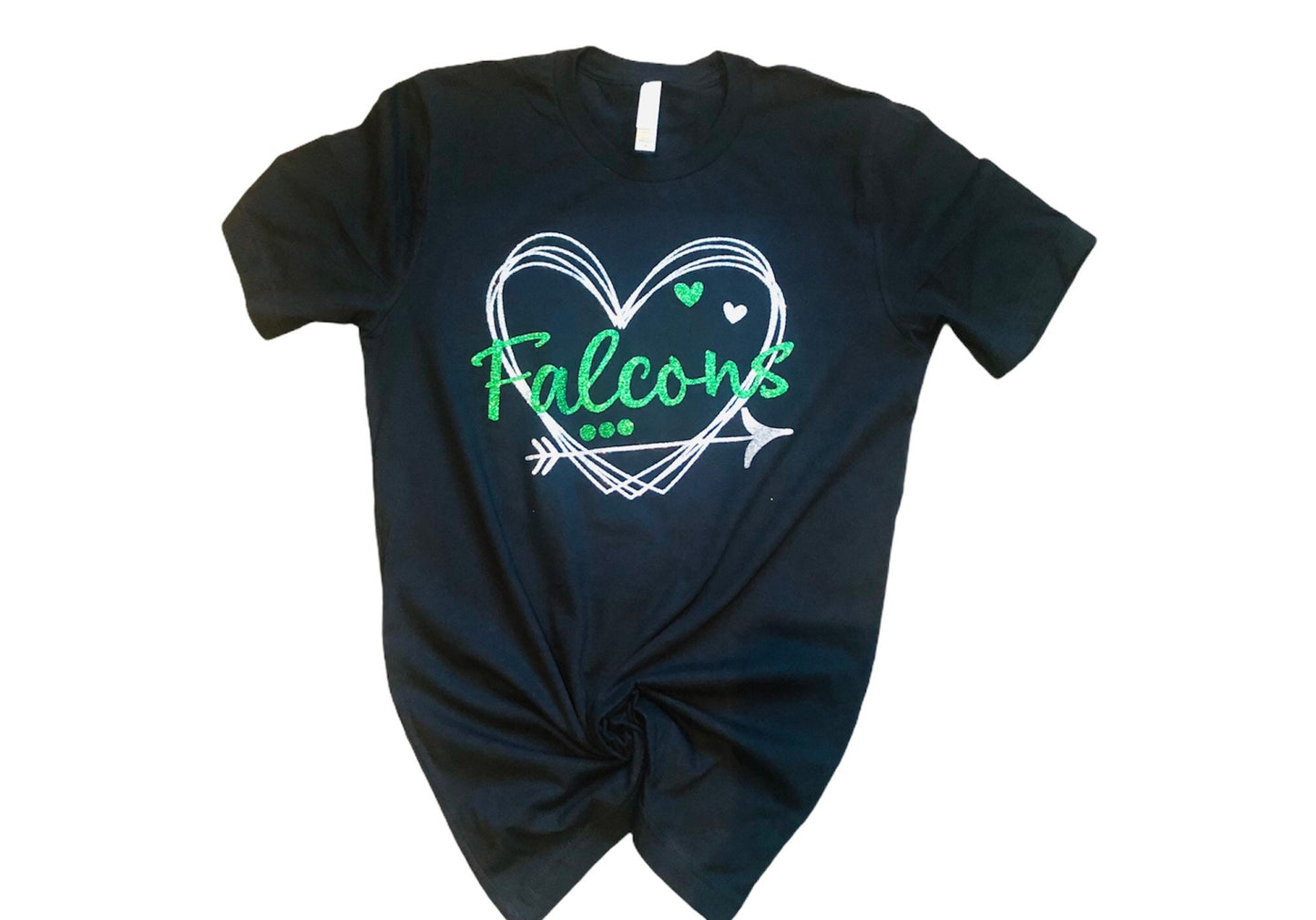 School Spirit Glitter Shirt ~ Personalized - Liv's Boutique